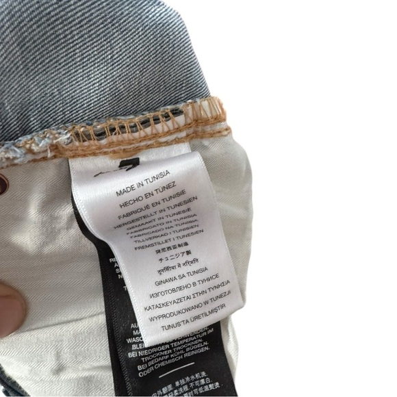 7 for All Mankind Slim Illusion Kimmie 24 Straight Jeans - Picture 9 of 9